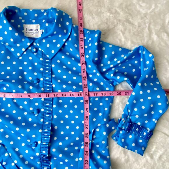 Vintage Tanner of North Carolina Polka Dot Dress - Picture 5 of 5